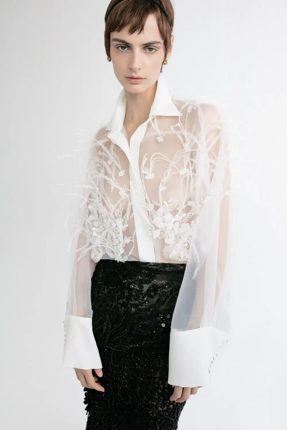 yolancris barcelona BLOUSE 24-63 / SKIRT 24-39