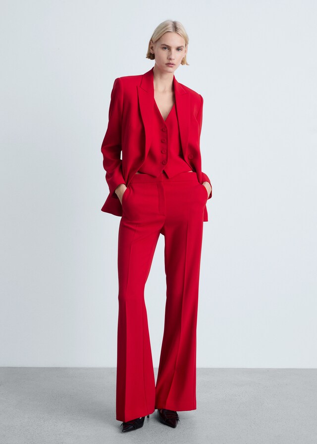 Mango Pantalón traje wideleg Descuento por venta flash