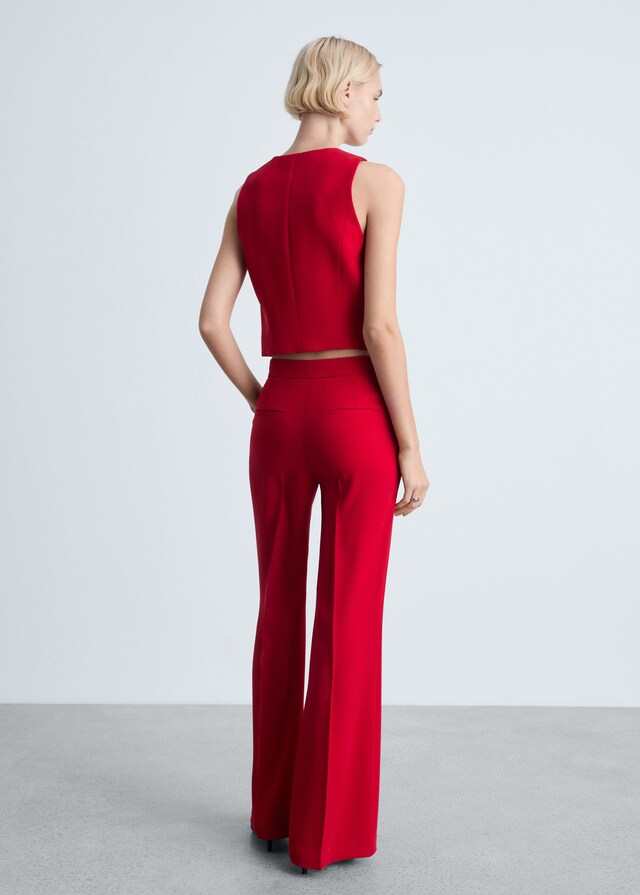 Mango Pantalón traje wideleg Descuento por venta flash