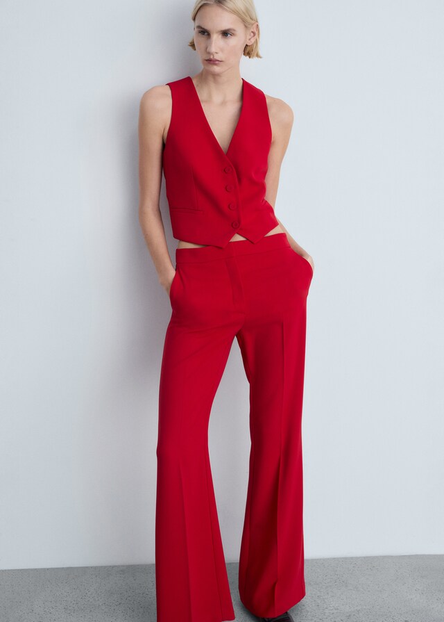Mango Pantalón traje wideleg Descuento por venta flash