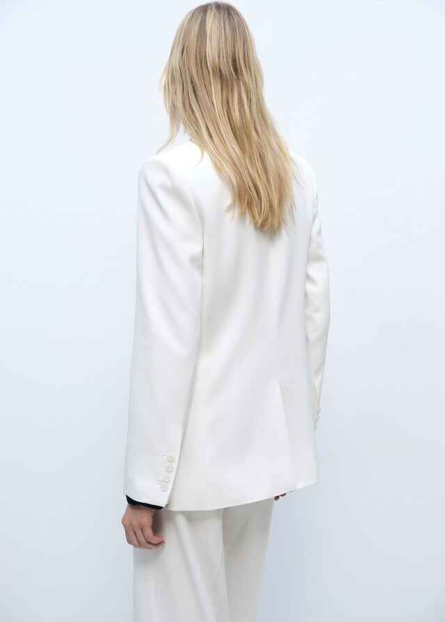 Mango Blazer traje recta botones Rebajas