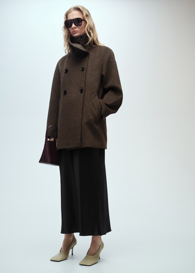 Mango Falda midi satinada Rebajas online