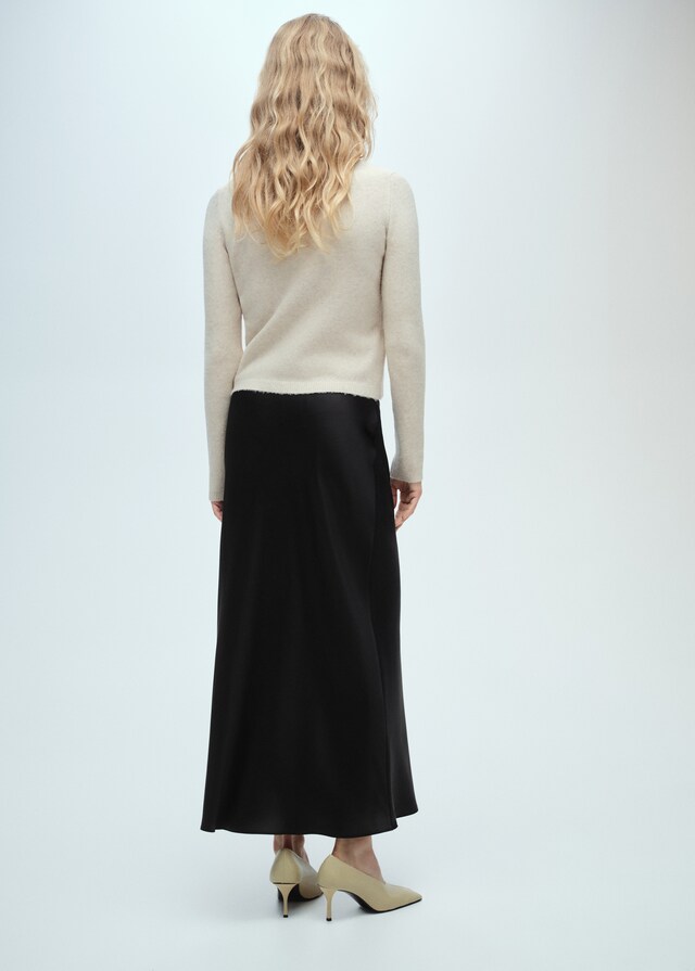 Mango Falda midi satinada Rebajas online