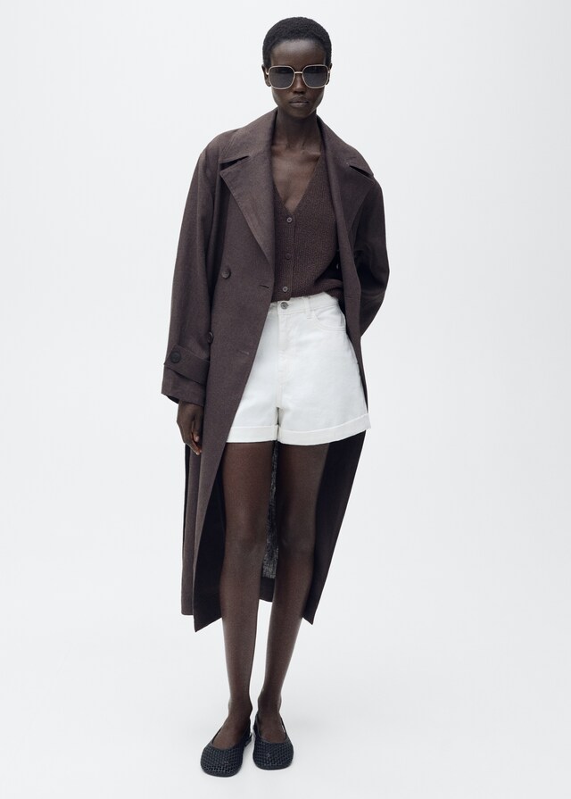 Mango Shorts mom80 Grandes descuentos