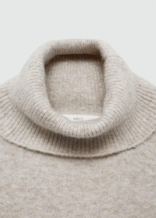 Mango Jersey punto cuello alto Rebajas de fábrica