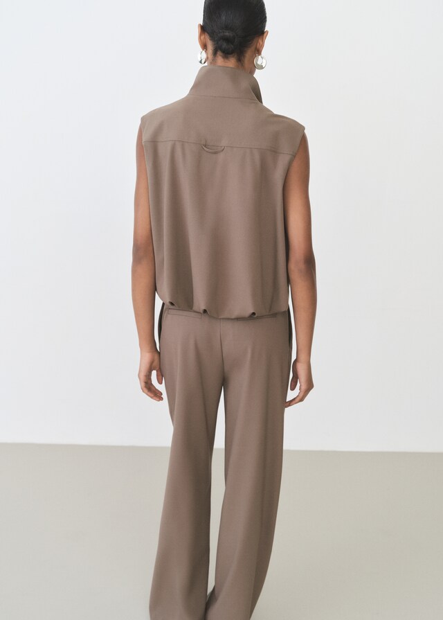 Mango Chaleco oversize bolsillos Rebajas top
