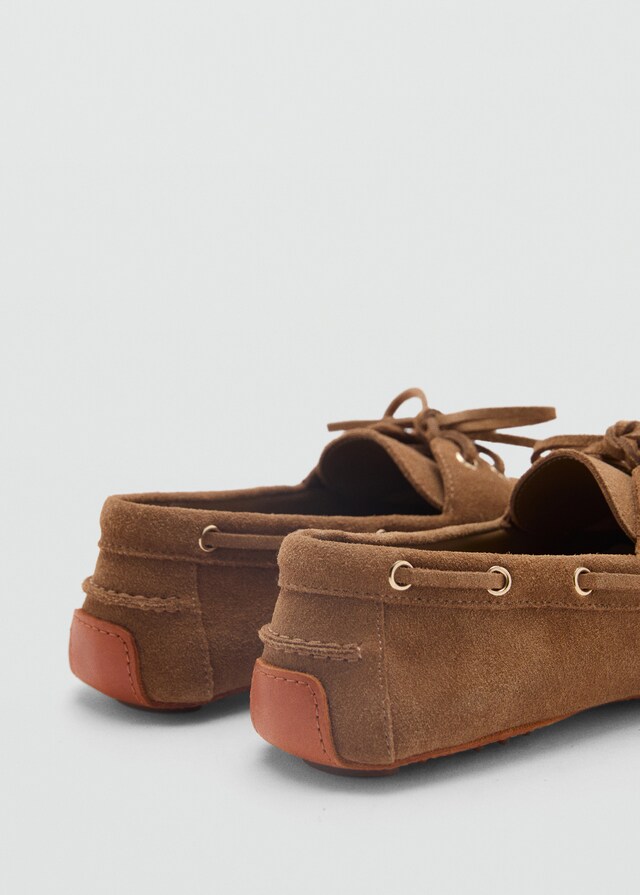 Mango Náutico serraje cordones Oferta especial