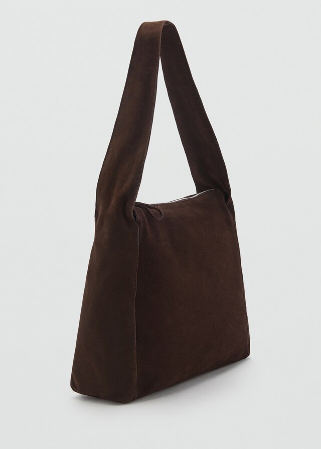 Mango Bolso shopper serraje Promoción trimestral
