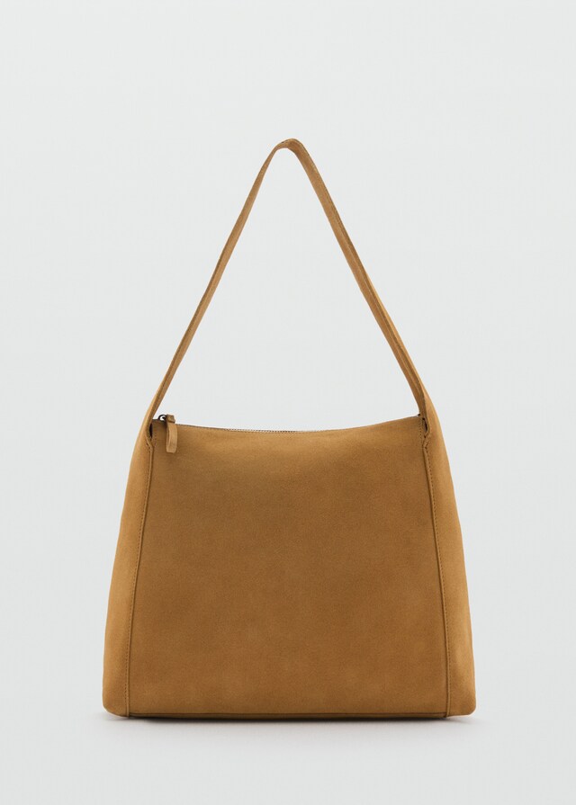 Mango Bolso shopper serraje Superdescuento