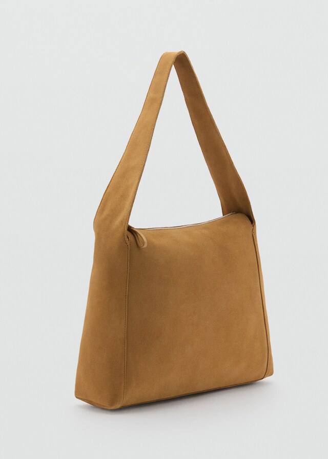 Mango Bolso shopper serraje Superdescuento