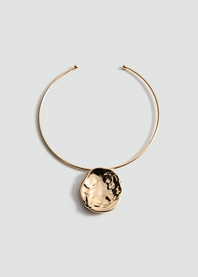 Mango Collar rígido diseño circular Liquidación