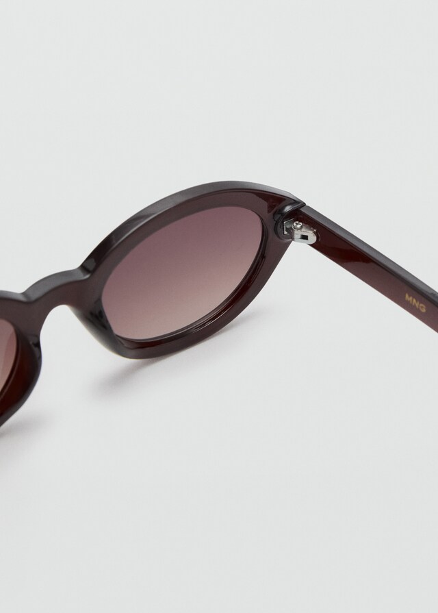 Mango Gafas de sol montura ovalada Devoluciones gratuitas