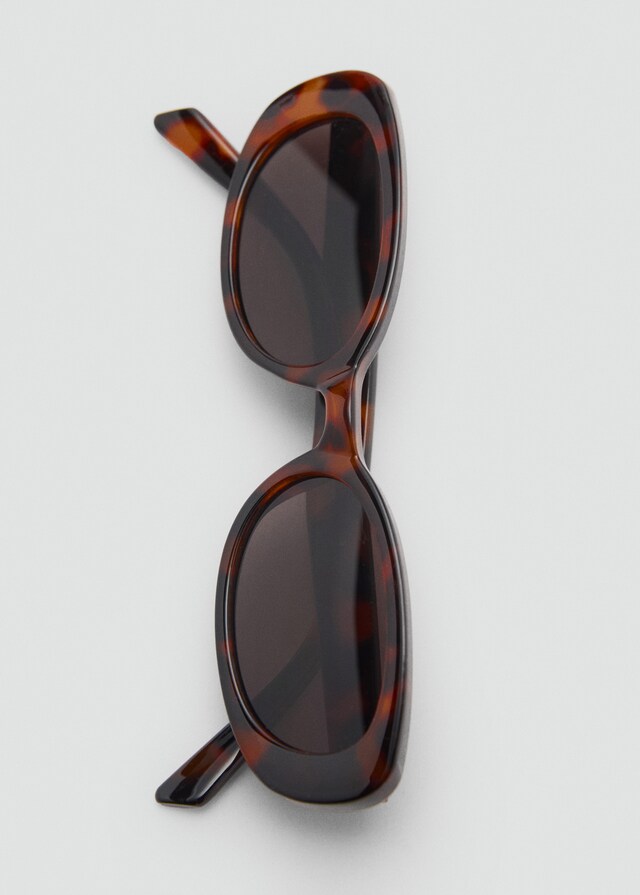 Mango Gafas de sol montura ovalada En línea