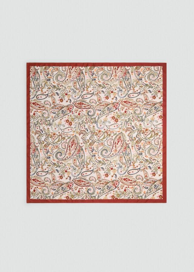 Mango Pañuelo satinado paisley Rebajas top