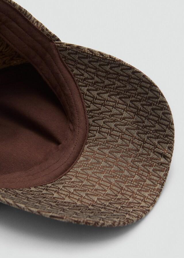 Mango Gorra estampado mangologo Últimos 3 días
