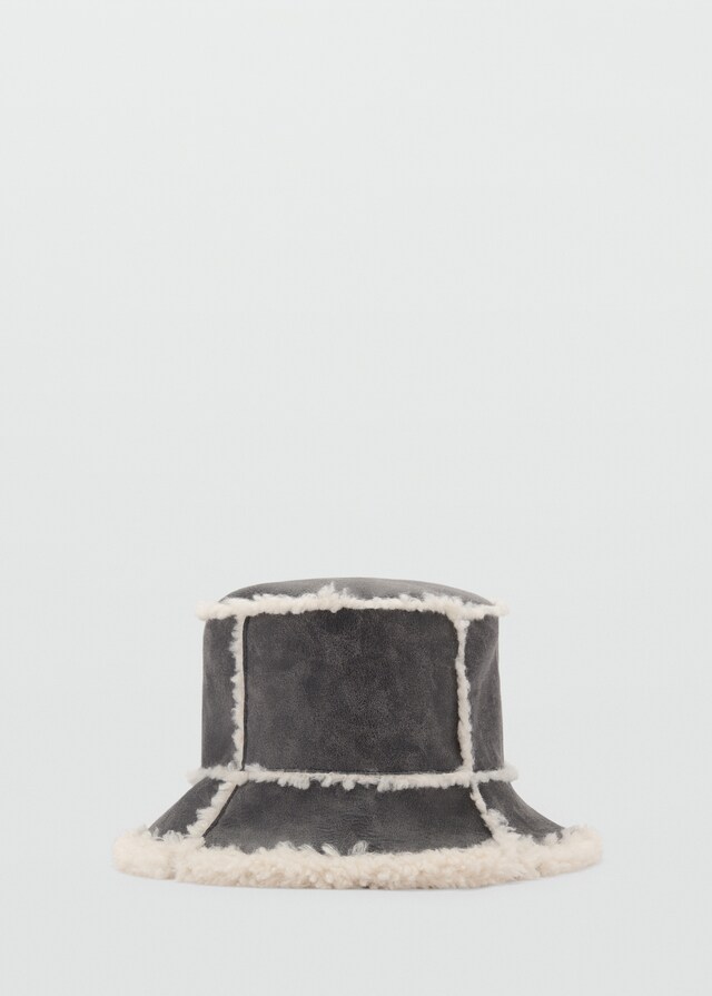 Mango Gorro bucket borreguito Últimos 2 días