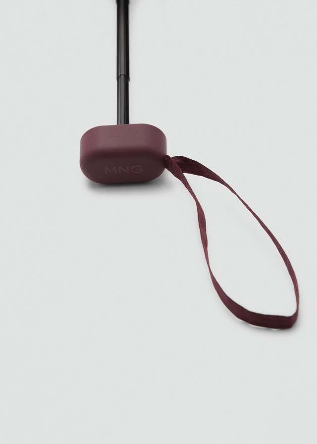 Mango Paraguas plegable liso Promoción trimestral