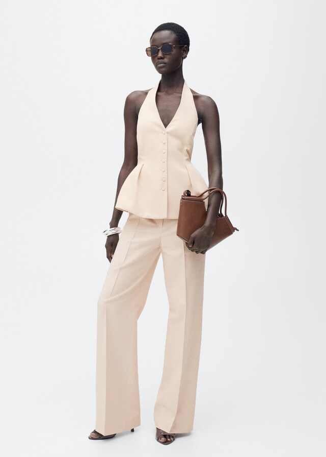 Mango Pantalón recto traje Gran oferta
