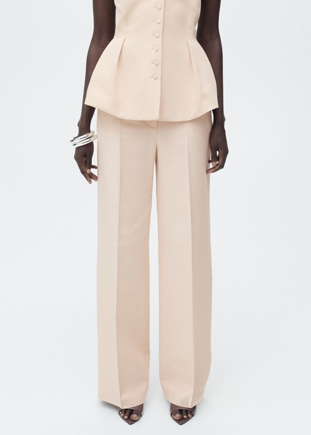 Mango Pantalón recto traje Gran oferta