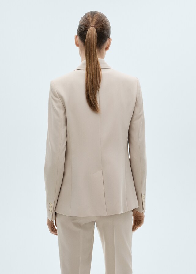 Mango Blazer traje entallada Tienda