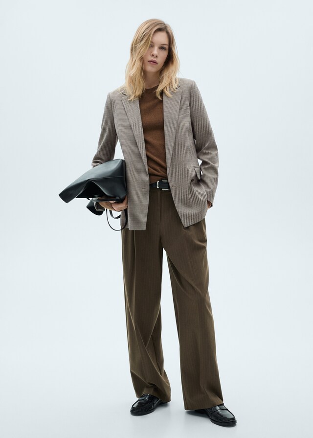 Mango Blazer cruzada doble botonadura Tienda