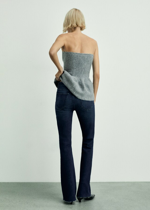 Mango Jeans Fiona flare tiro medio Mejor oferta