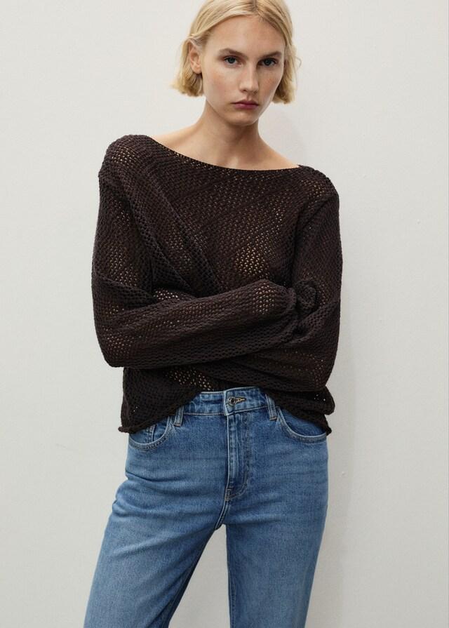 Mango Jeans Newmom confort tiro alto Rebajas top