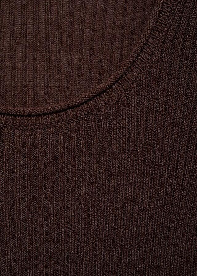 Mango Jersey punto mezcla lino Envío gratis