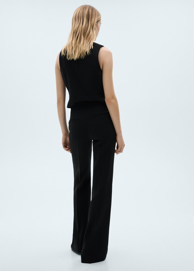 Mango Chaleco traje botones Ofertas especiales