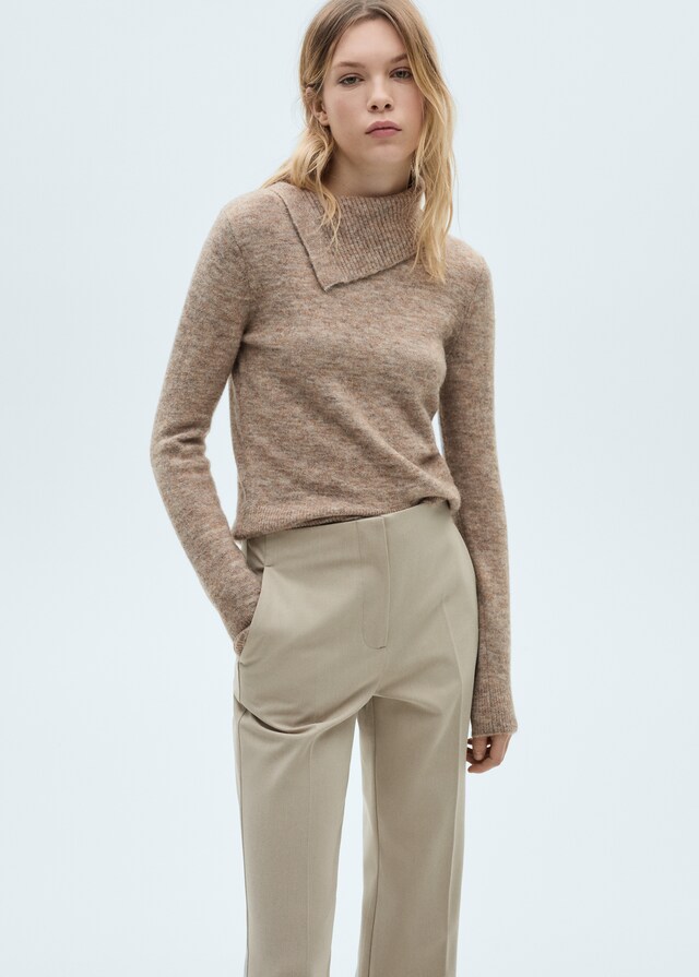 Mango Pantalón flare tiro medio Oferta especial de fábrica