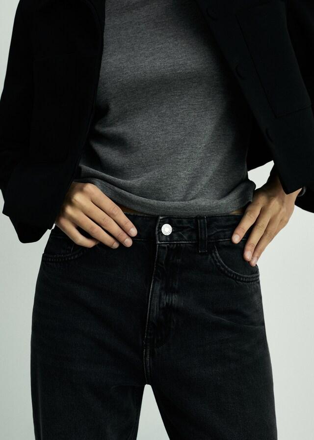 Mango Jeans Mom2000 mom tiro alto Precios de Black Friday