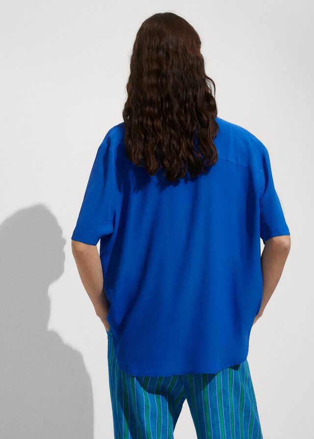 Mango Camisa manga corta Ofertas