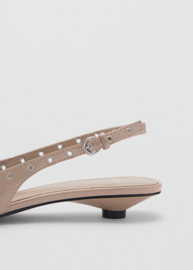 Mango Zapato kitten troquelado Promoción trimestral