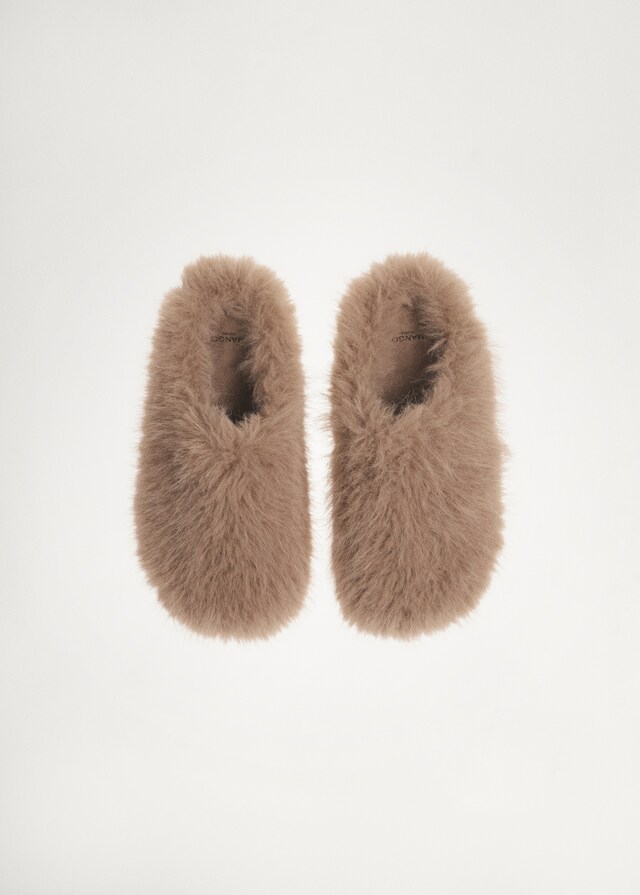Mango Zapatilla efecto pelo Precios de Black Friday
