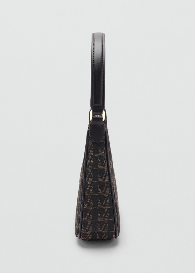 Mango Bolso hombro estampado logo Ofertas de temporada
