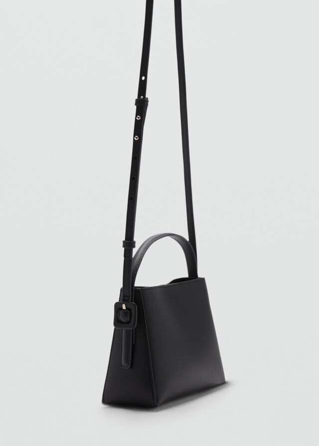 Mango Bolso shopper detalle hebilla Precio ultrabajo