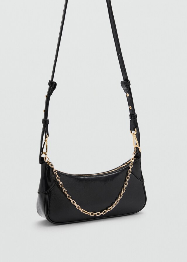 Mango Bolso doble asa cadena Devoluciones gratuitas