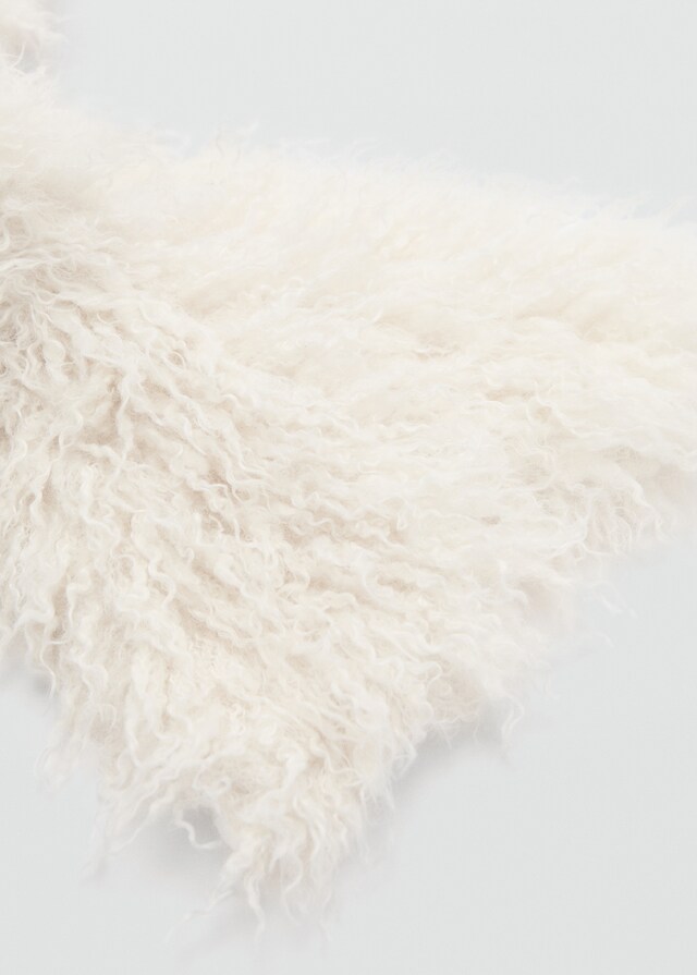 Mango Fular efecto pelo Outlet