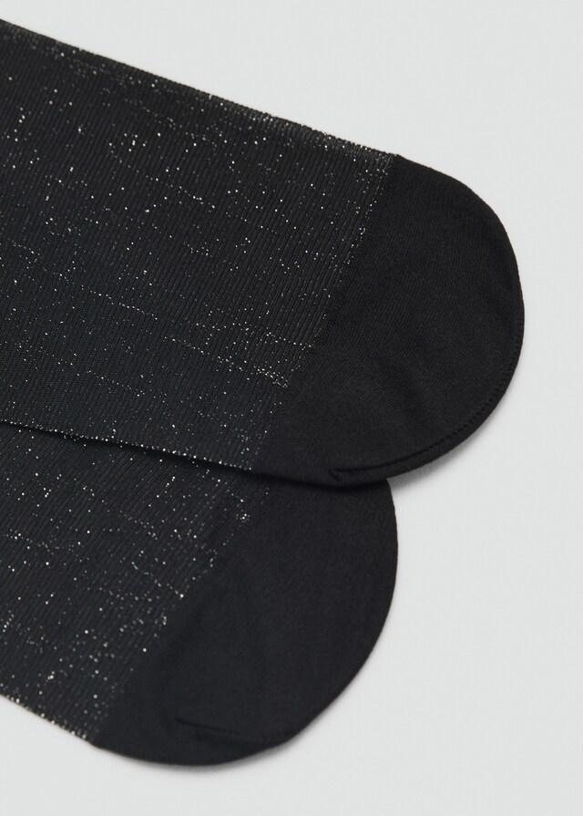 Mango Medias detalle lúrex Rebajas online