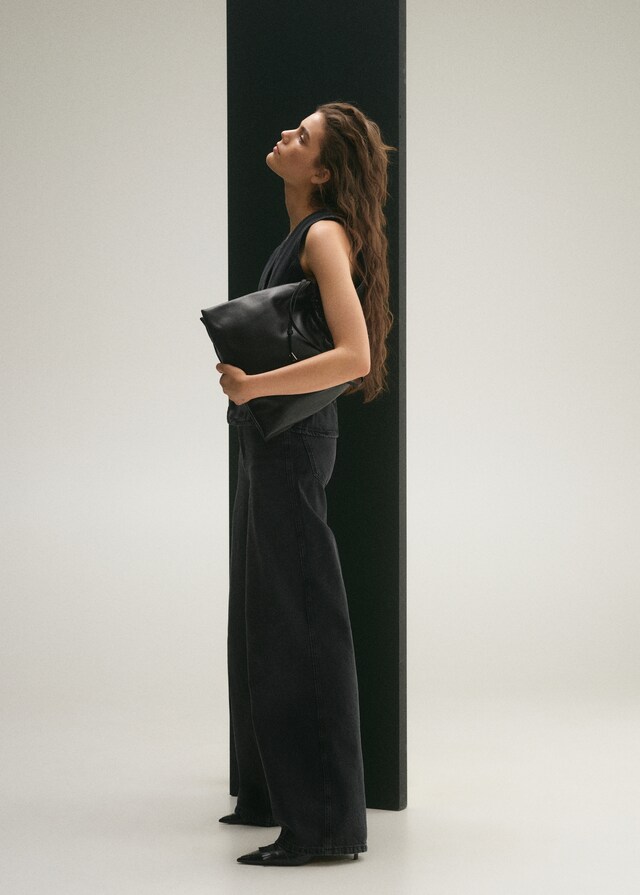 Mango Jeans wideleg tiro alto Promoción trimestral