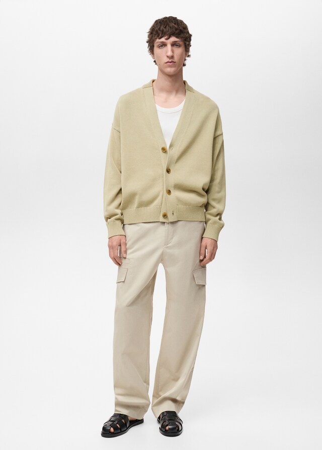 Mango Cárdigan punto algodón botones Oferta exclusiva