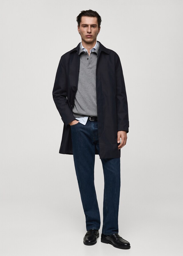 Mango Gabardina clásica water repellent Rebajas baratas