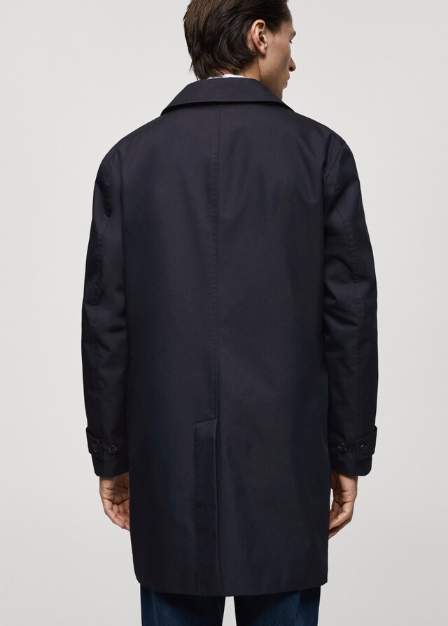 Mango Gabardina clásica water repellent Rebajas baratas