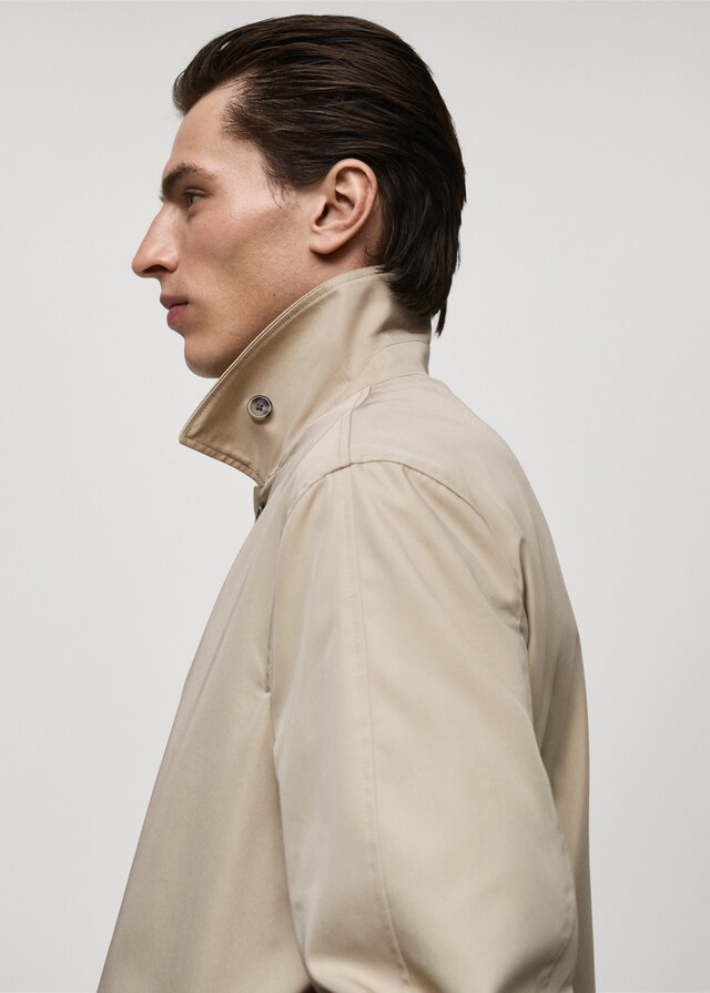 Mango Gabardina clásica water repellent Tienda