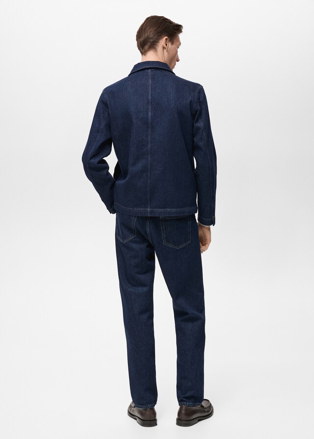 Mango Sobrecamisa vaquera regular fit Envío gratis