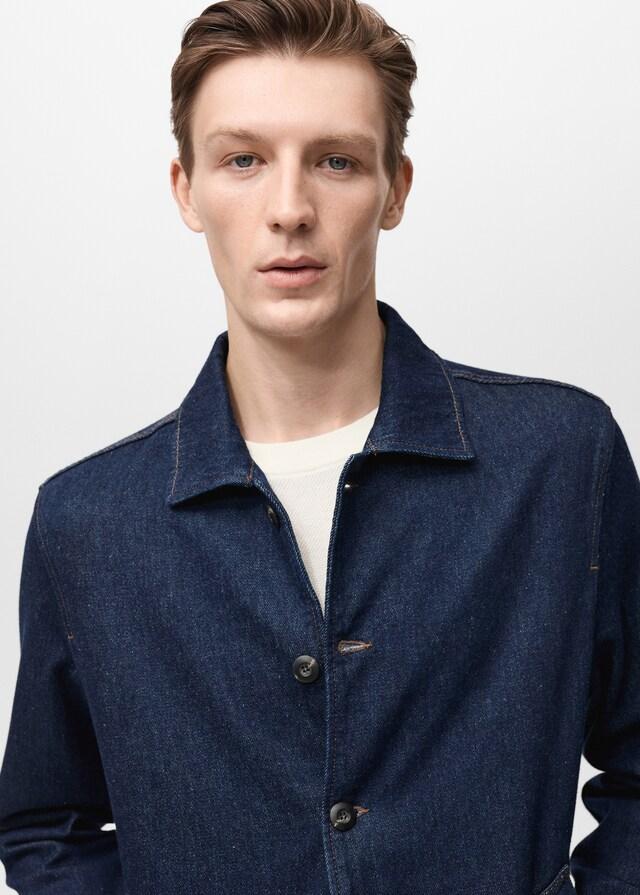 Mango Sobrecamisa vaquera regular fit Envío gratis
