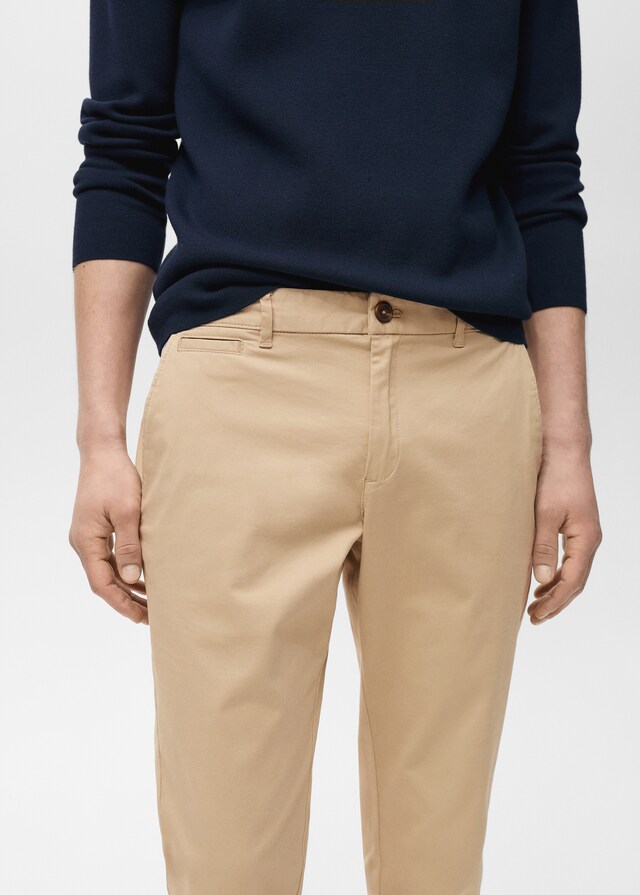 Mango Pantalón Prato chino cropped tappered COMPRAR AHORA