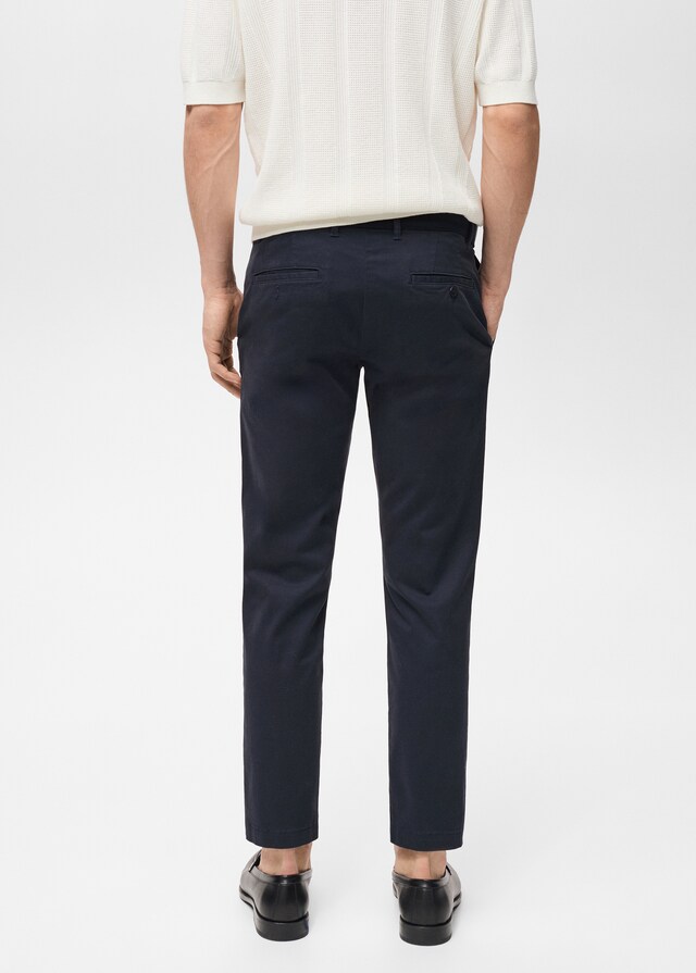 Mango Pantalón Prato chino cropped tappered ÚLTIMAS EDICIONES