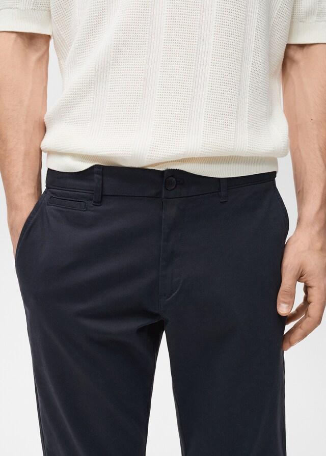 Mango Pantalón Prato chino cropped tappered ÚLTIMAS EDICIONES