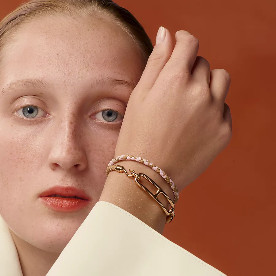 Hermès Pulsera Roulis Double Tour Liquidación